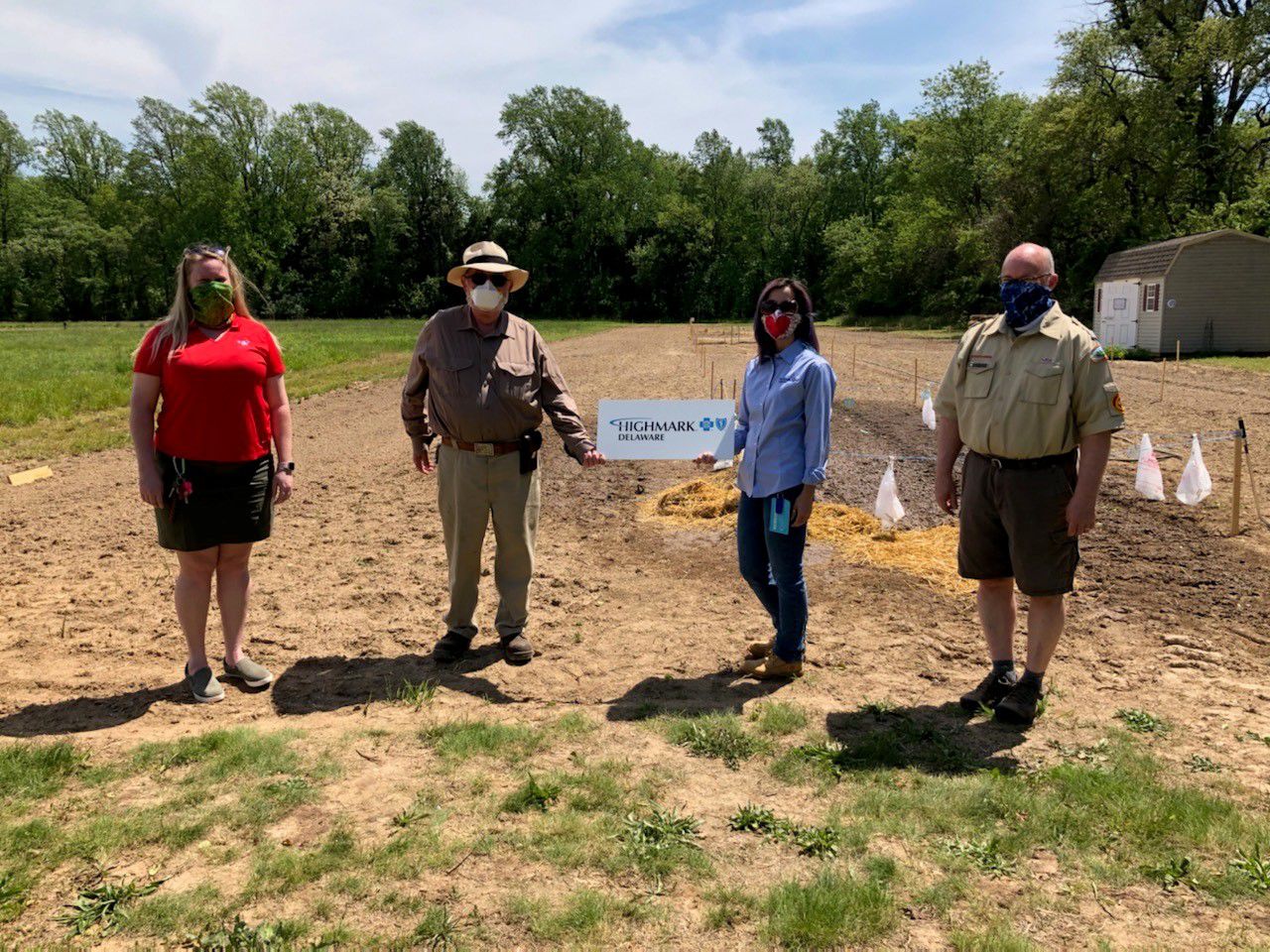 Boy Scouts partner with Highmark on victory garden project